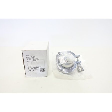 TLV Free Float Sanitary Tri-Clamp Stainless 85Psi 3/4In Steam Trap SS3-P